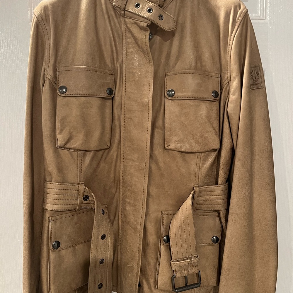 Vintage Belstaff Trailmaster Leather Jacket - Women's Classic Style